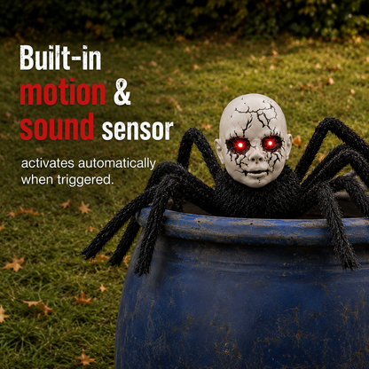 Animatronic Crawling Spider